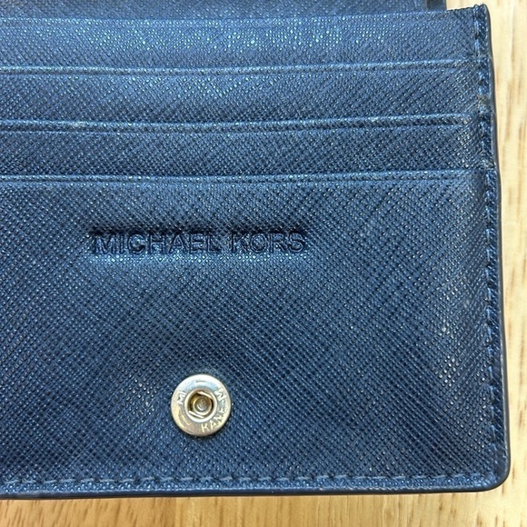 Michael Kors Bi Fold Snap Closure Wallet - Picture 6 of 10